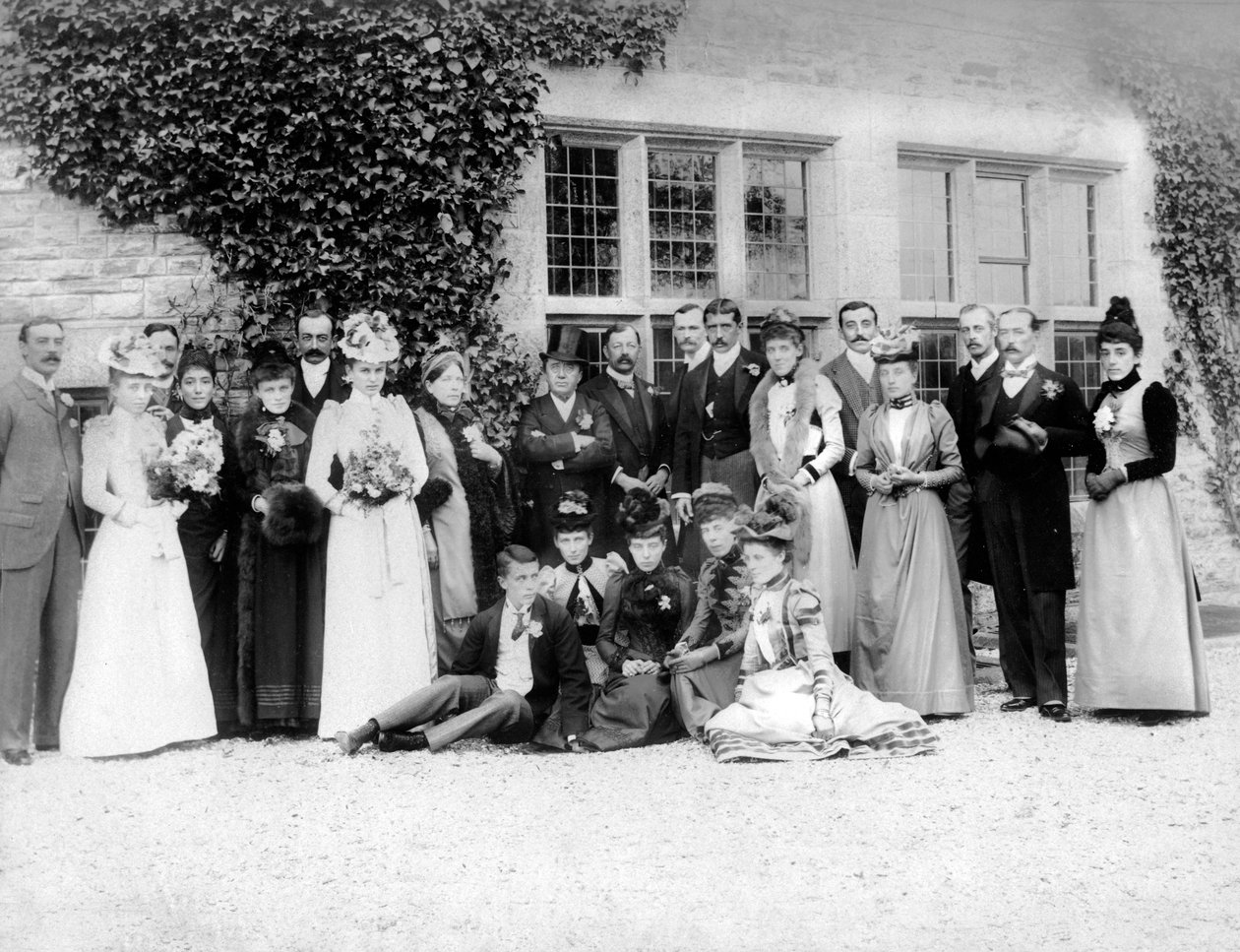 Gruppenfoto, ca. 1882 von Unbekannt