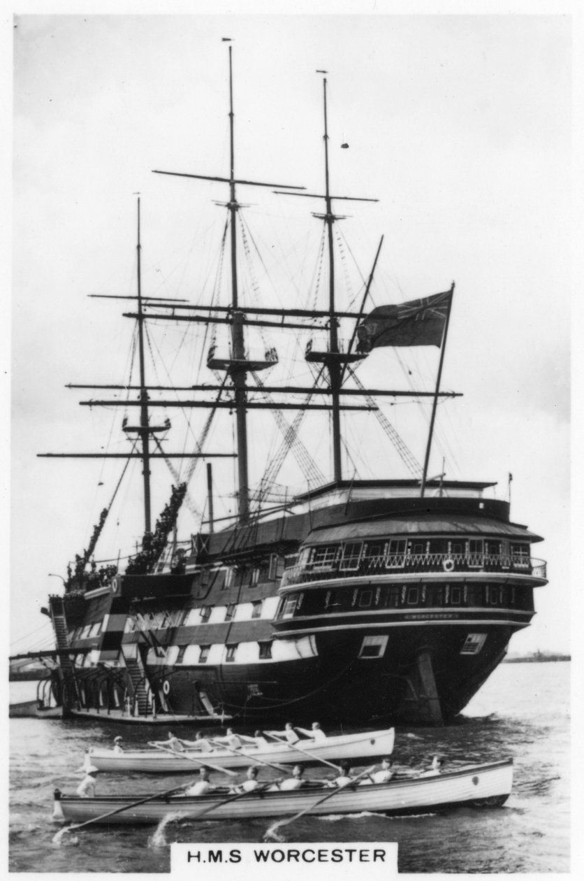 HMS Worcester, 1937 von Unbekannt