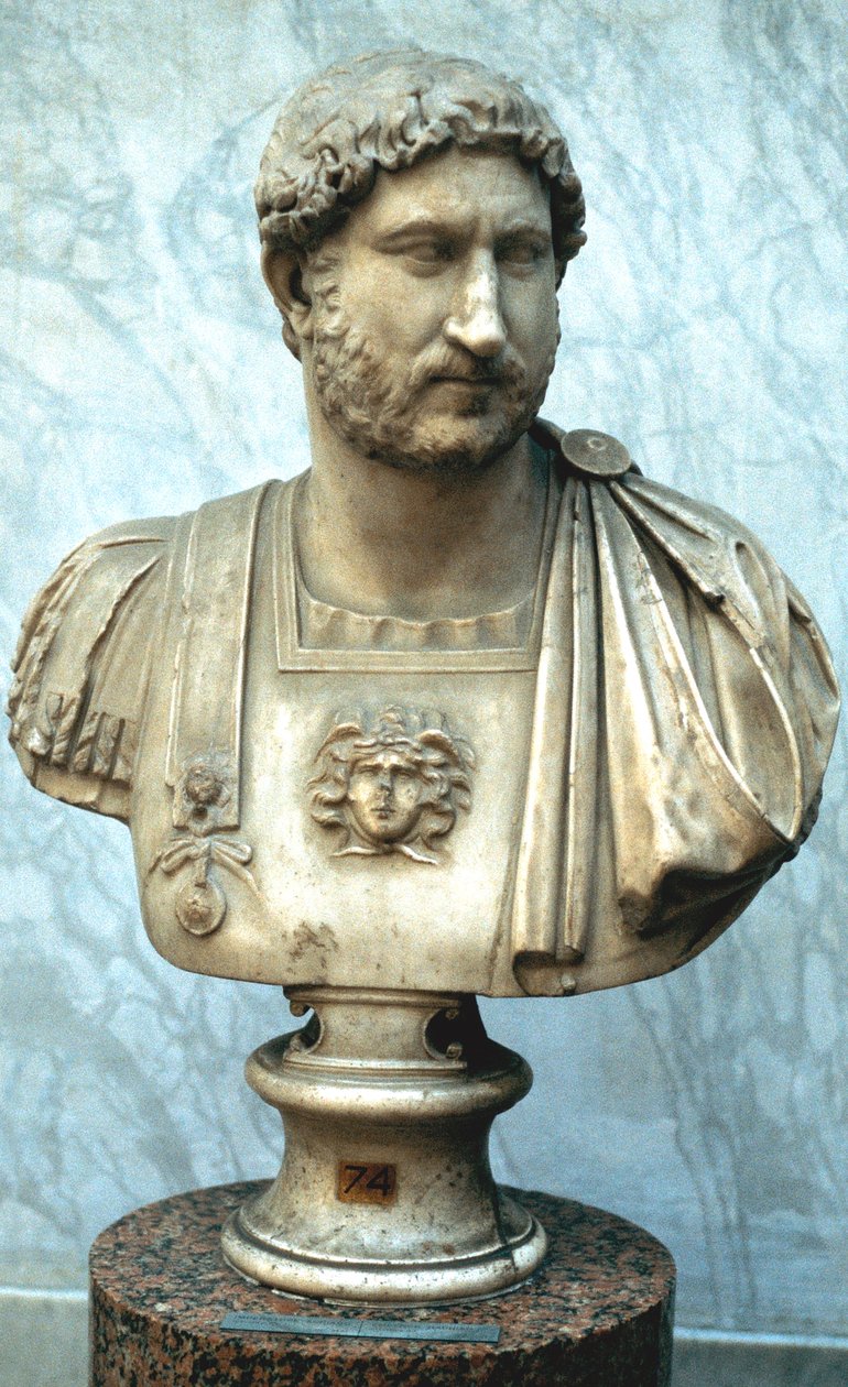 Hadrian, römischer Kaiser ab 117 von Unbekannt