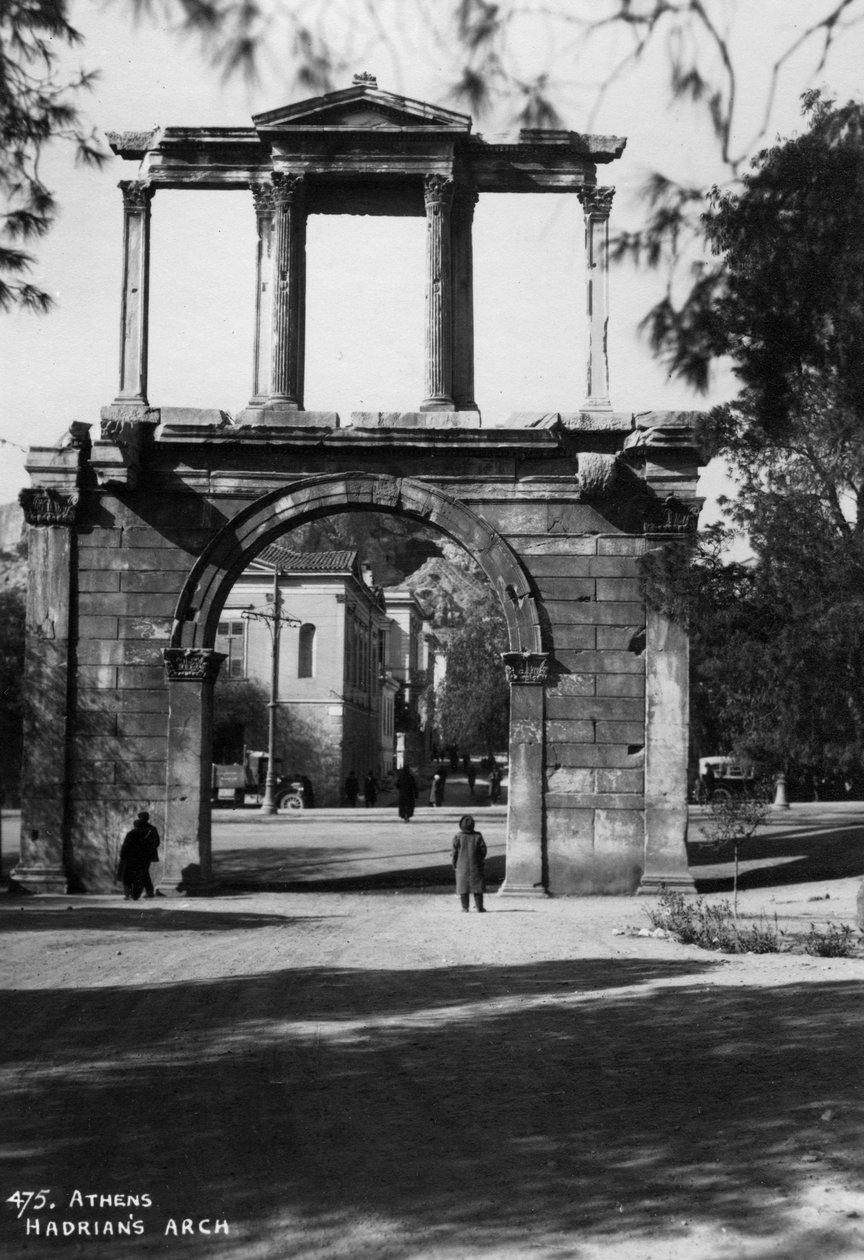 Hadriansbogen, Athen, Griechenland von Unbekannt