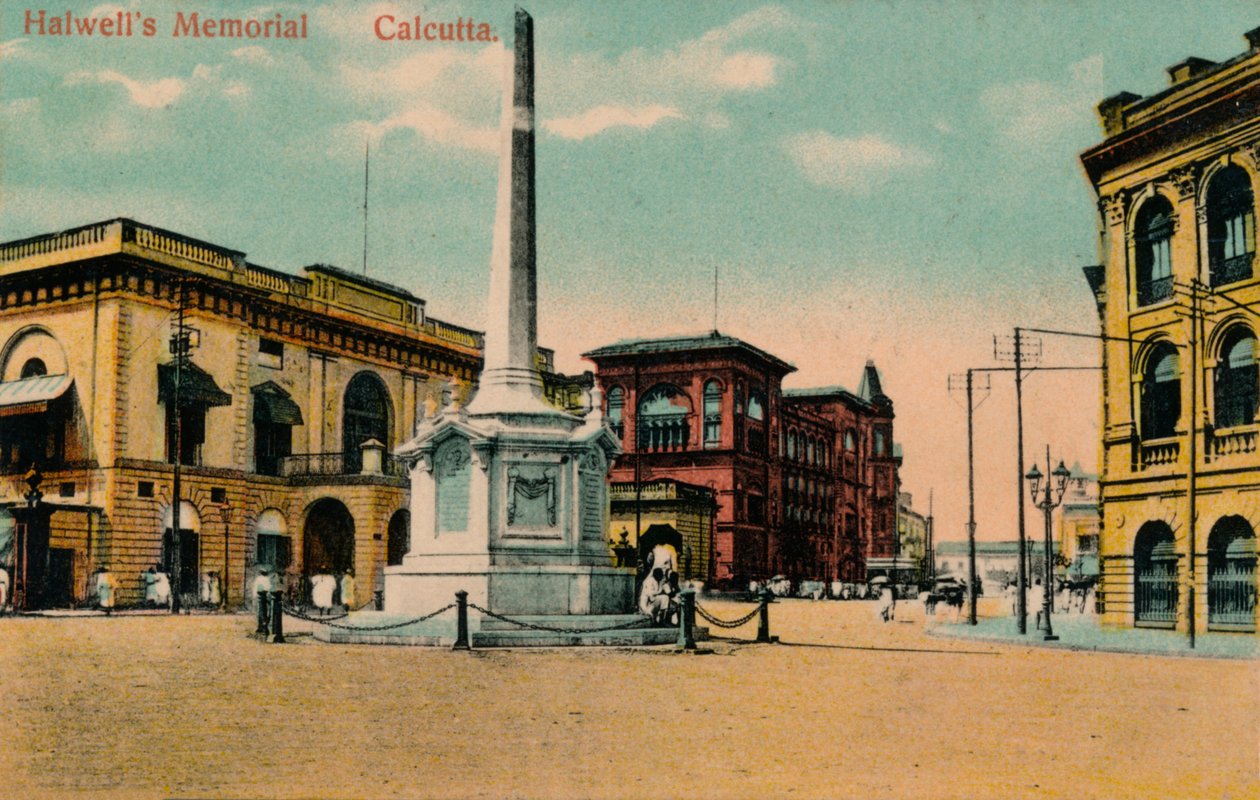 Halwells aka Holwells Denkmal, Kalkutta von Unbekannt