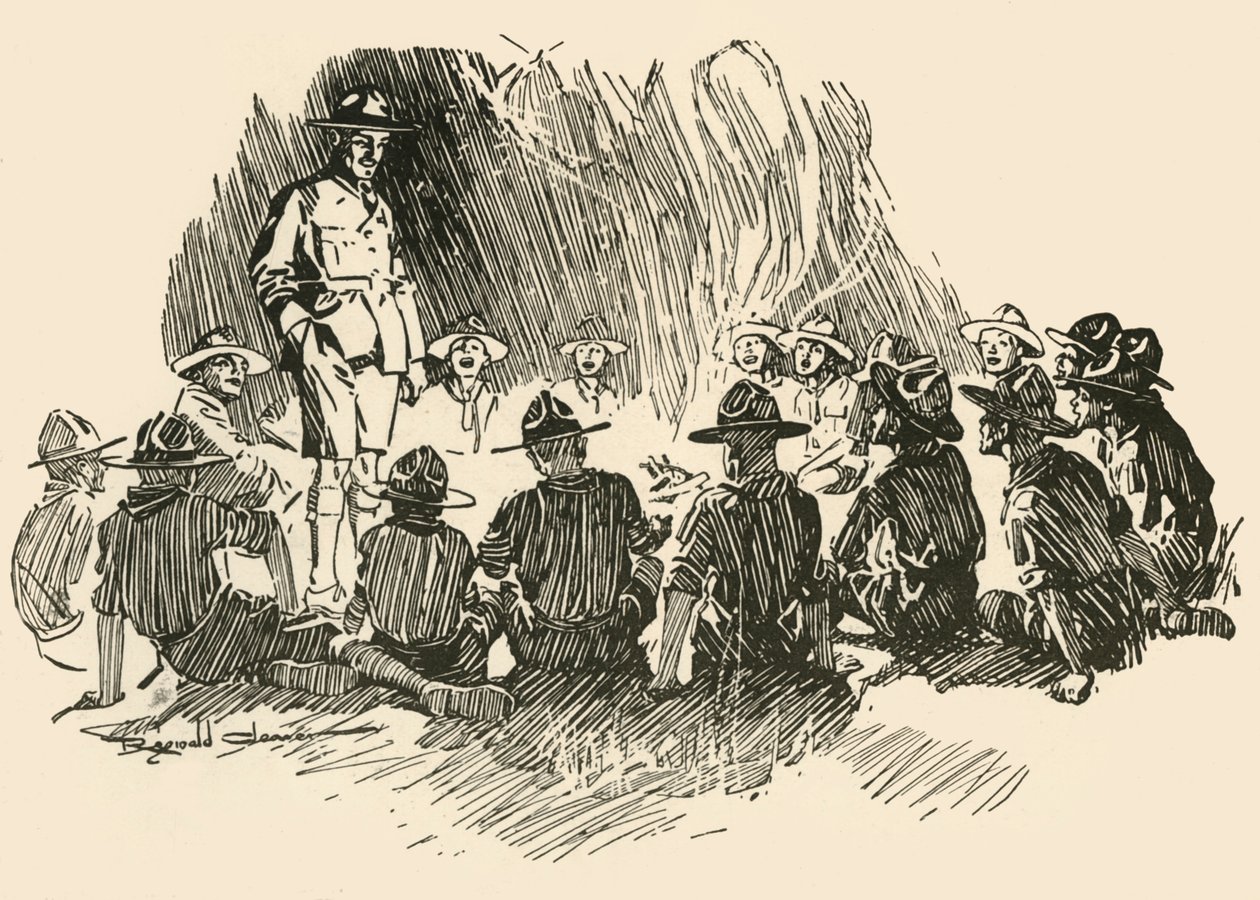 Kopfstück zu The Ghost Raid von Unbekannt