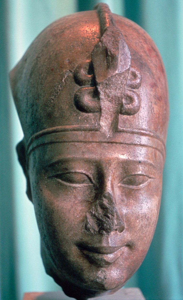 Kopf des Pharao Teos, 4. Jahrhundert v. Chr. von Unbekannt