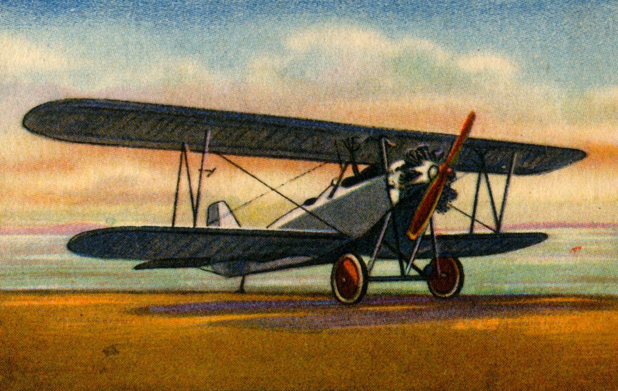 Heinkel HD 32 Doppeldecker, 1920er Jahre von Unbekannt