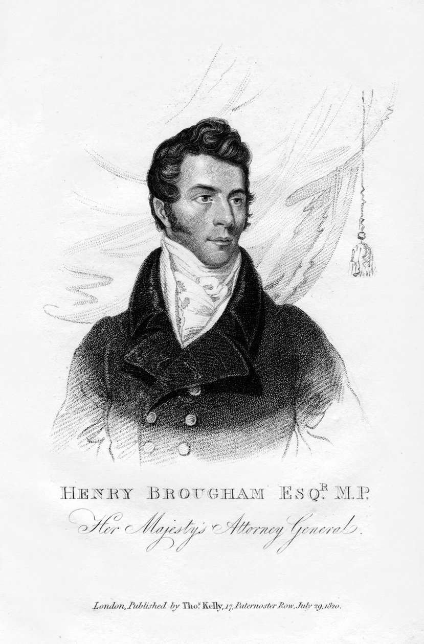 Henry Brougham, Generalstaatsanwalt, 1820 von Unbekannt