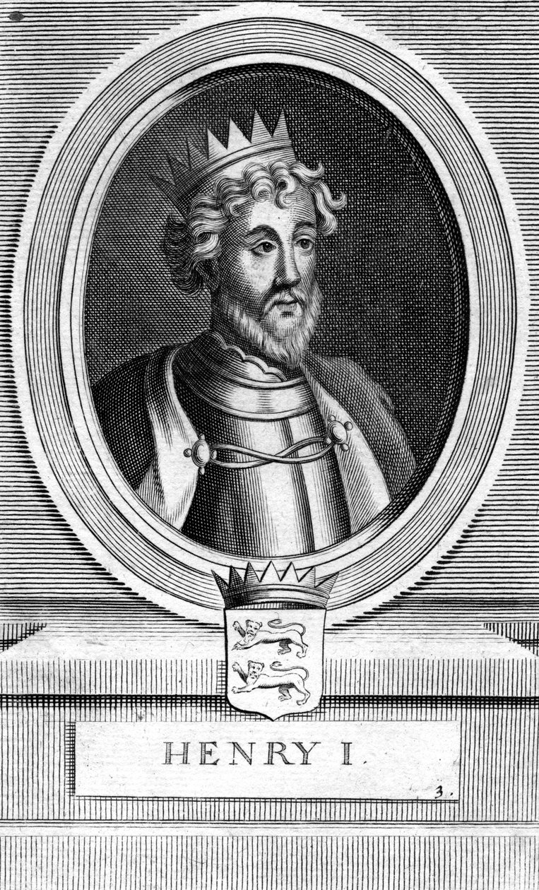 Heinrich I., König von England von Unbekannt