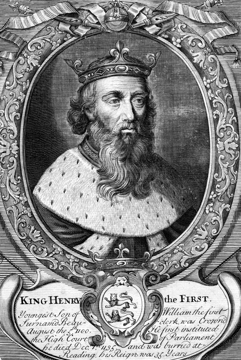 Heinrich I., König von England von Unbekannt