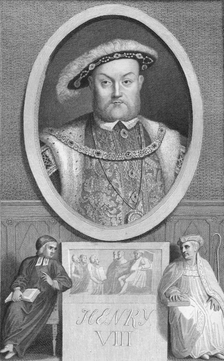 Heinrich VIII., 1788 von Unbekannt