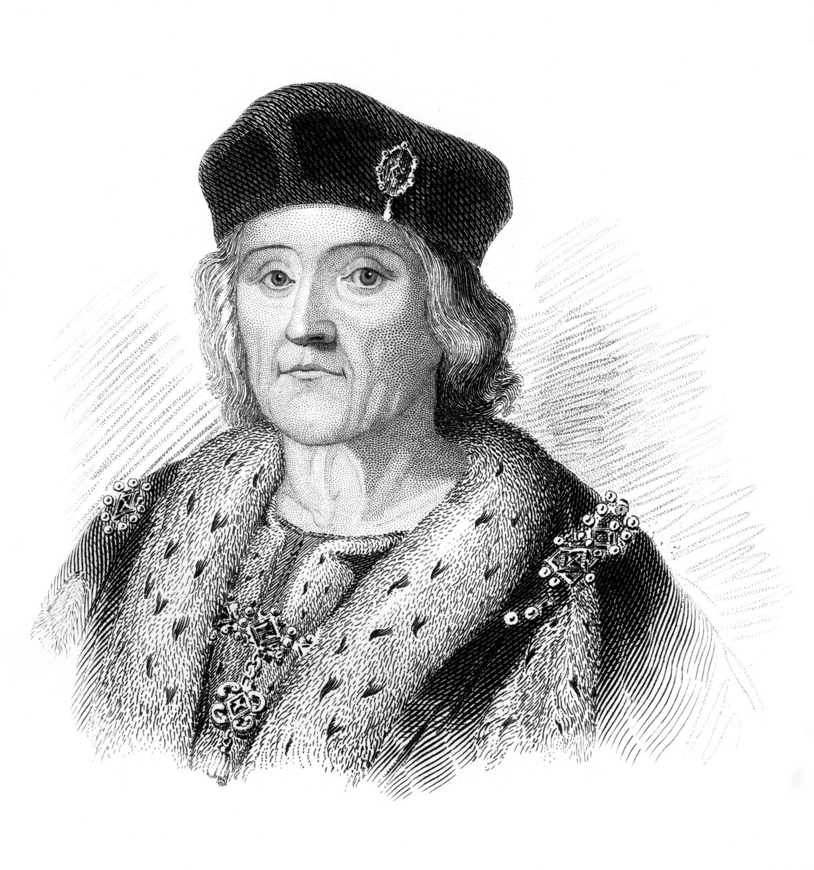 Heinrich VII., König von England, ca. 1850 von Unbekannt