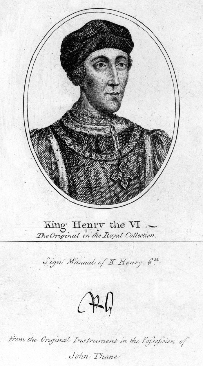 Heinrich VI. von England von Unbekannt