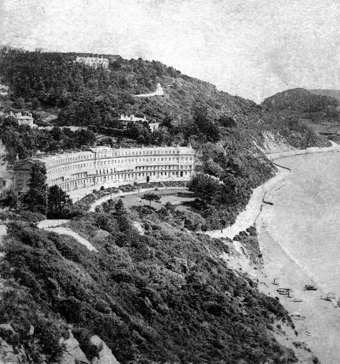 Hesketh Crescent, Torquay, Devon, frühes 20. Jahrhundert von Unbekannt