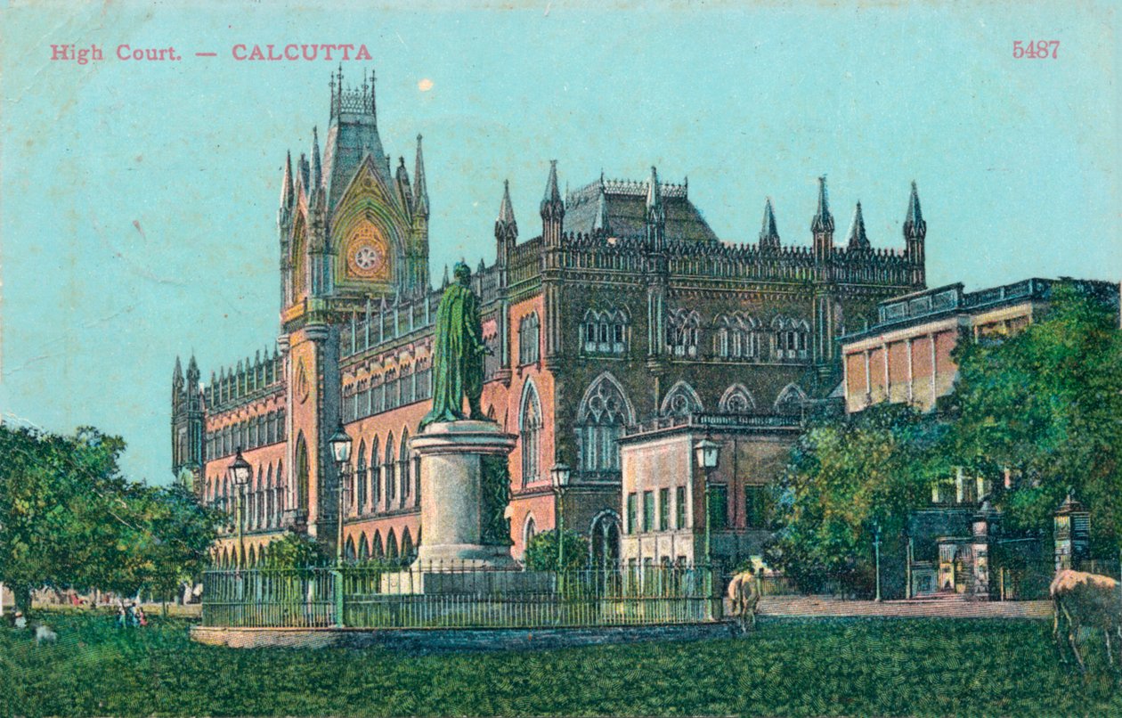 Oberster Gerichtshof, Kalkutta, um 1906 von Unbekannt