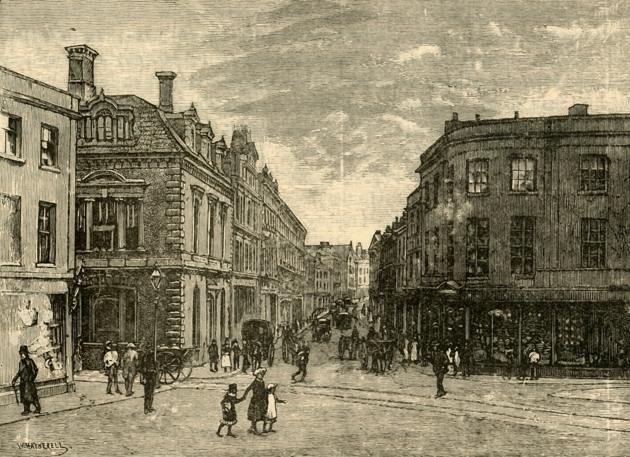 High Street, Newport, 1898 von Unbekannt