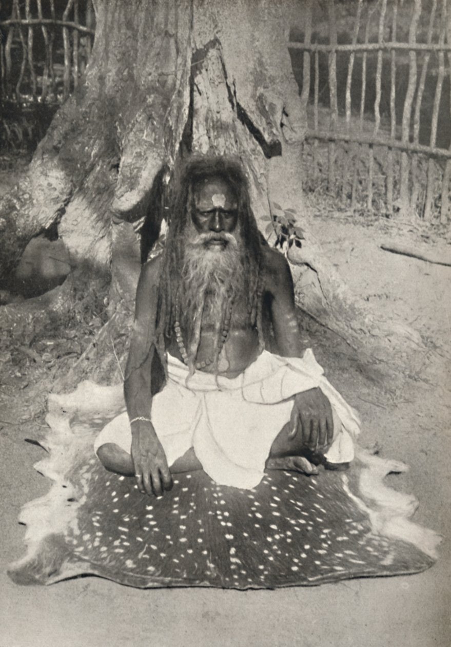 Hindu-Busser Asket, 1926 von Unbekannt
