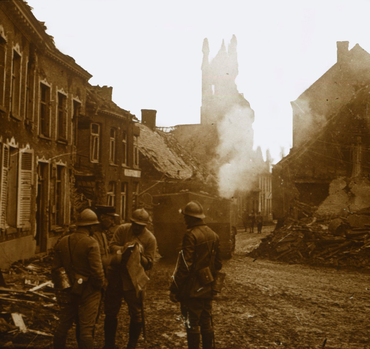 Hooglede, Flandern, Belgien, 1918 von Unbekannt