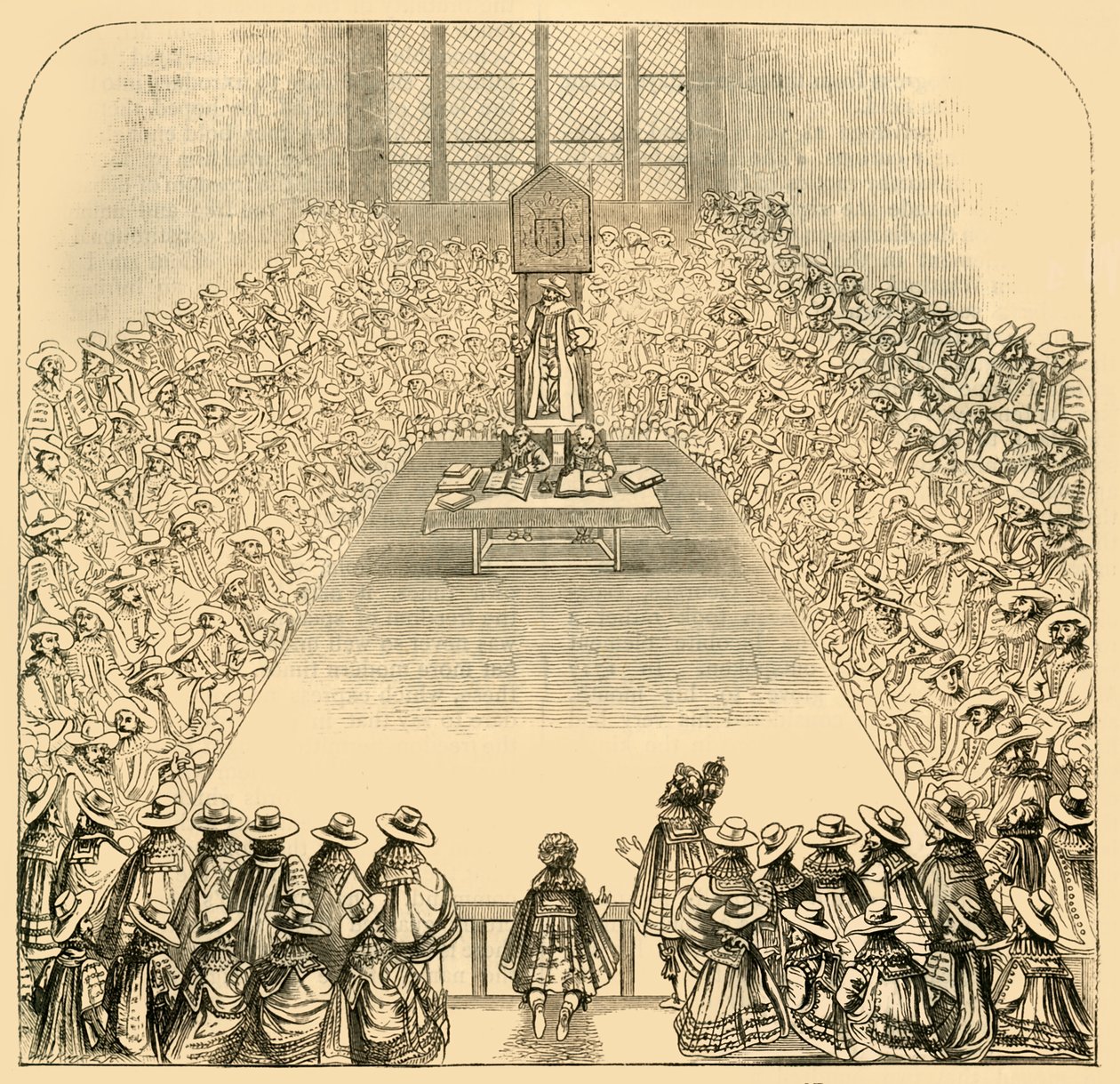 House of Commons im Jahr 1623, 1881 von Unbekannt