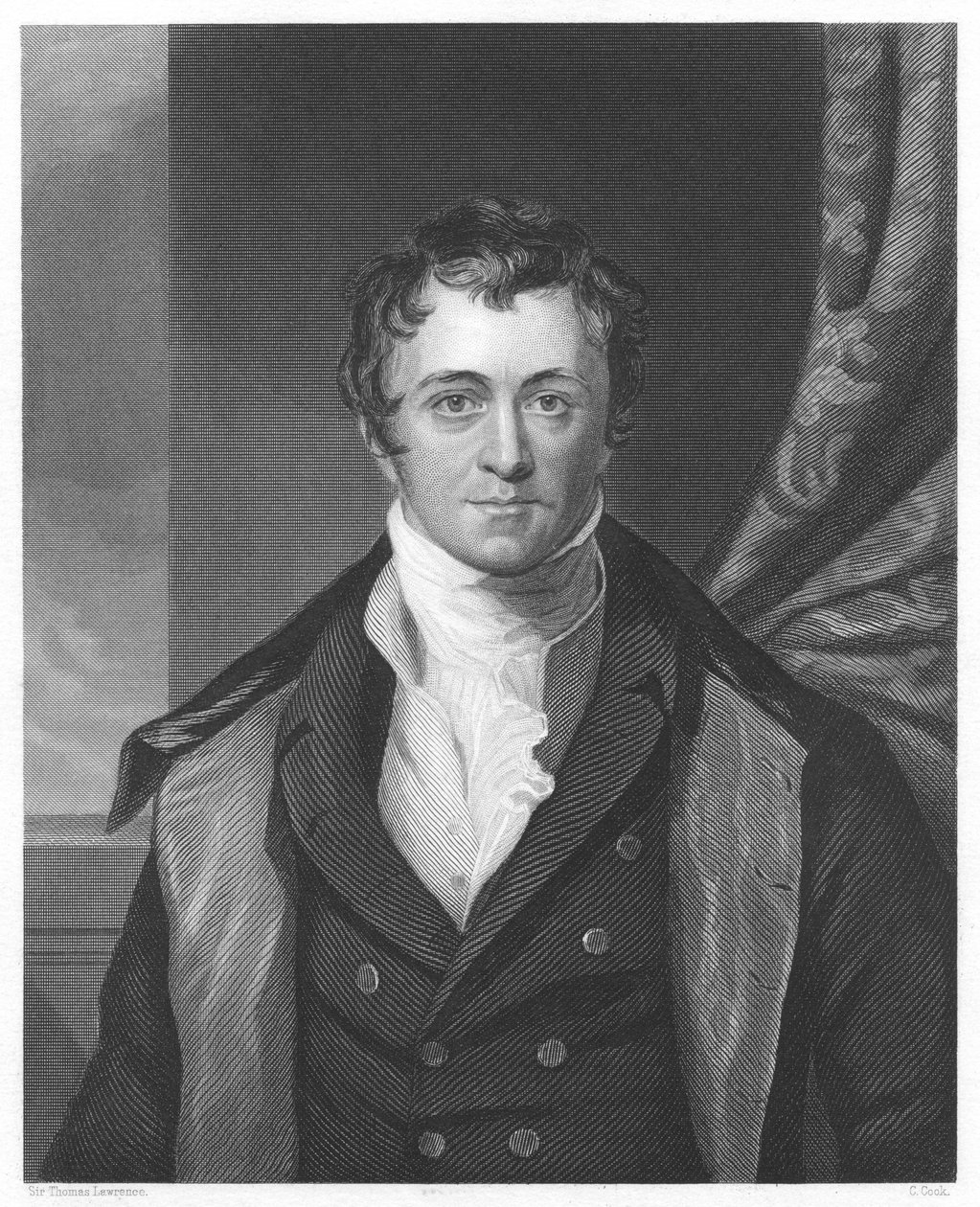 Humphry Davy, englischer Chemiker, 1860 von Unbekannt