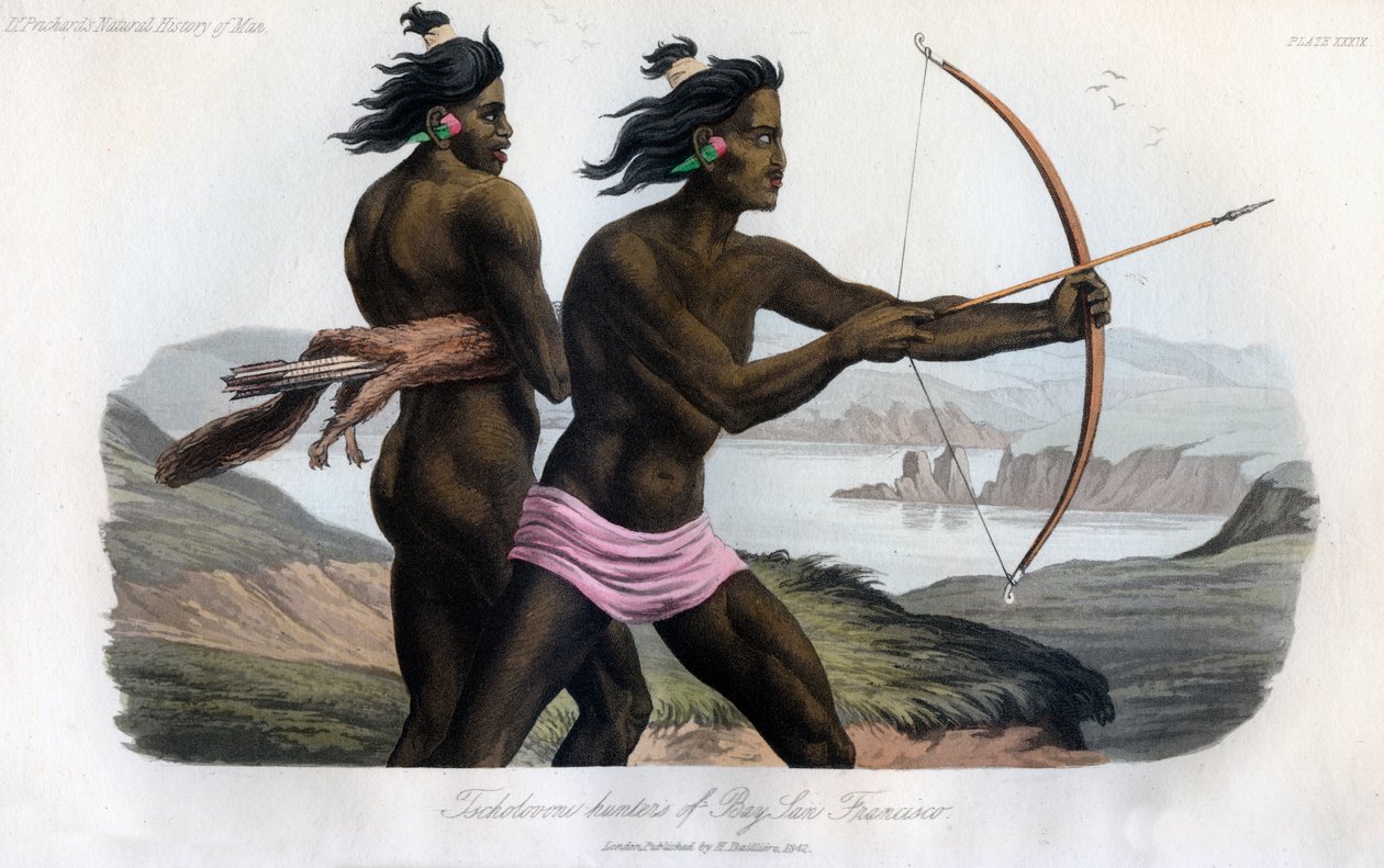 Jäger von Bay San Francisco, 1848 von Unbekannt