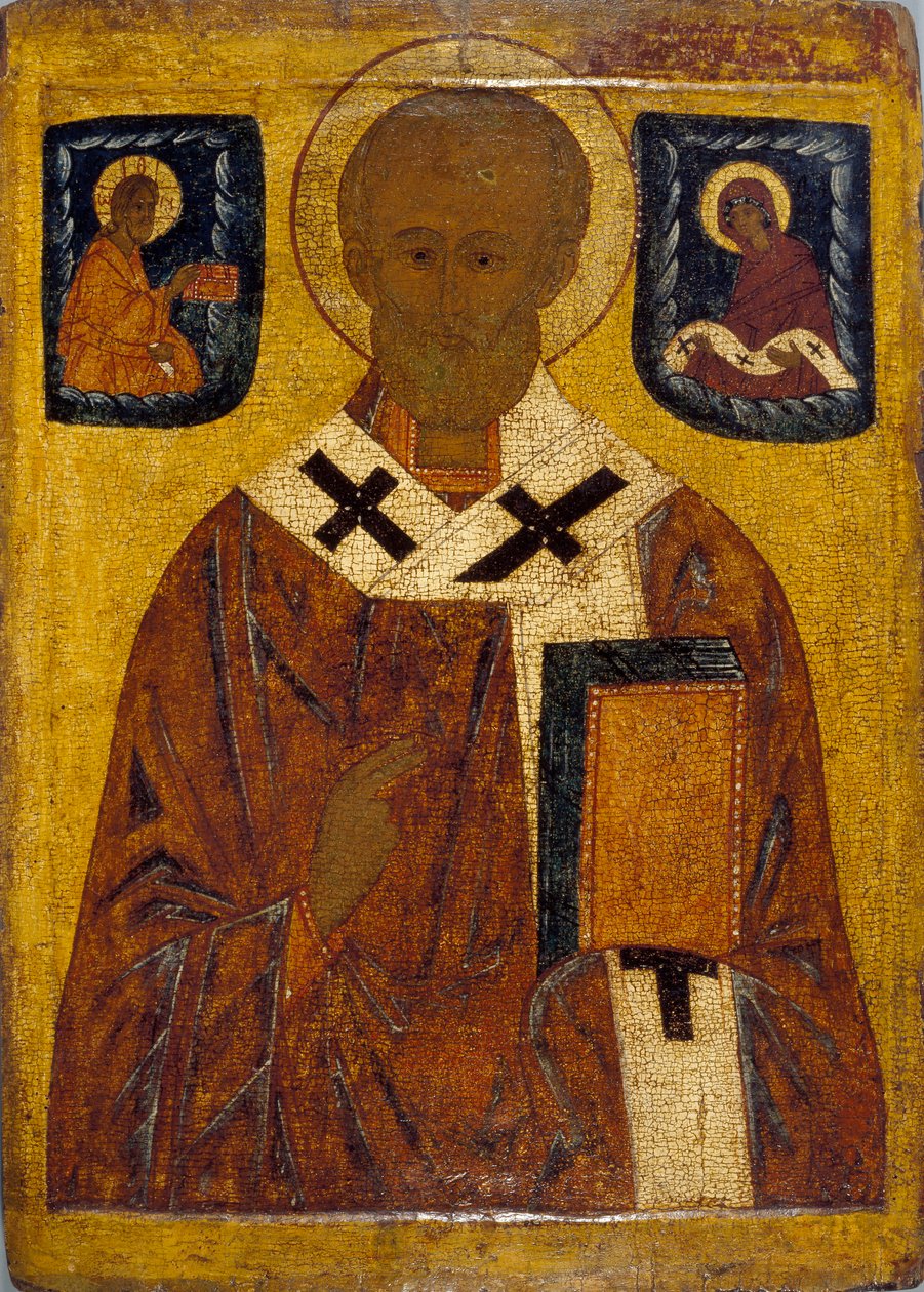 Ikone des Heiligen Nikolaus von Unbekannt