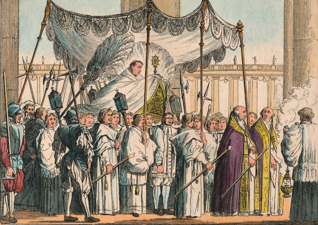 Il Sommo Pontefice Leone XII, ca. 1824 von Unbekannt