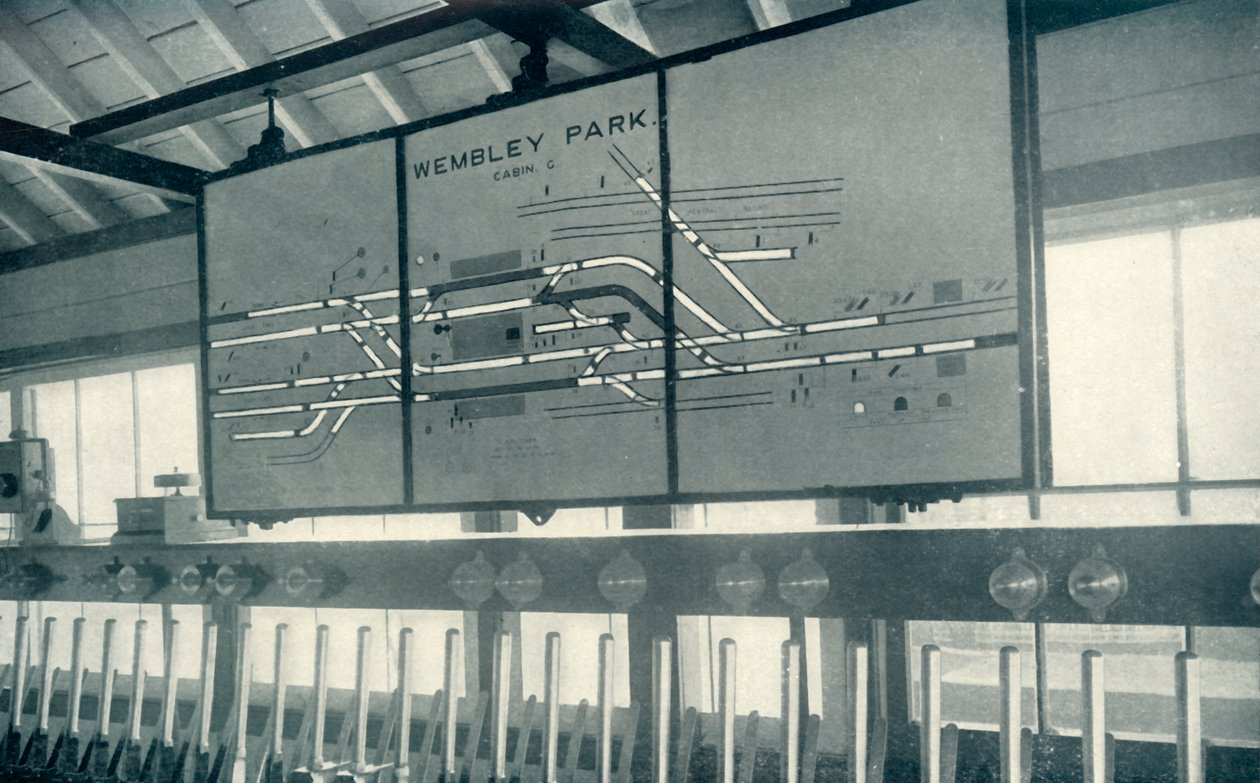 Illuminierte Signaltafel, 1922 von Unbekannt