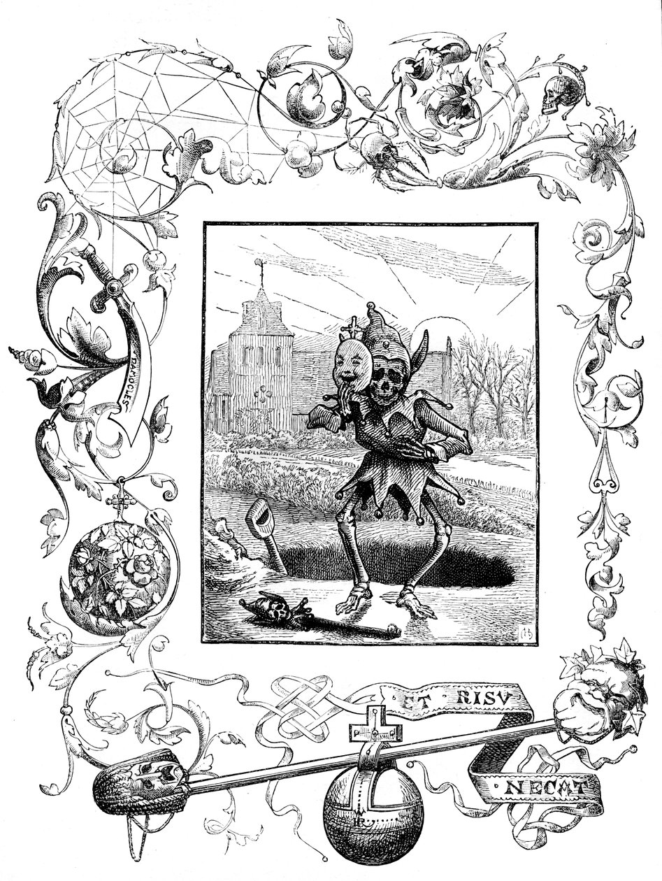 Illustration aus Francis Quarles Emblems, 1895 von Unbekannt