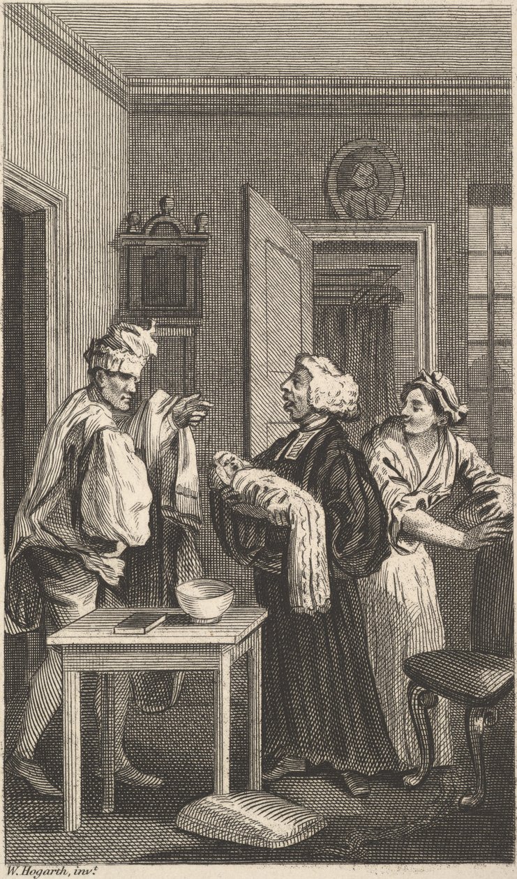 Illustration zu Tristram Shandy, Band 4 von Unbekannt
