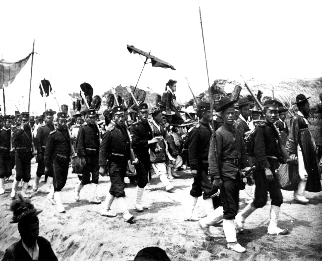 Kaiserliche japanische Prozession, 1900 von Unbekannt