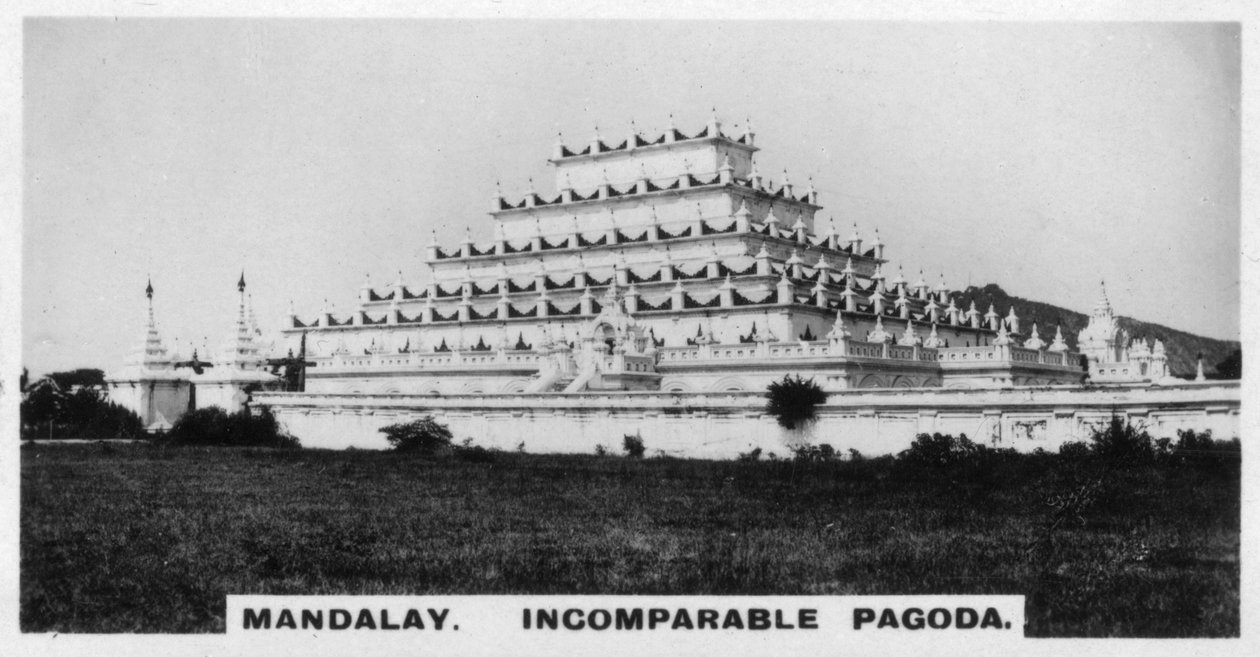 Unvergleichliche Pagode, Mandalay, Burma, ca. 1925 von Unbekannt