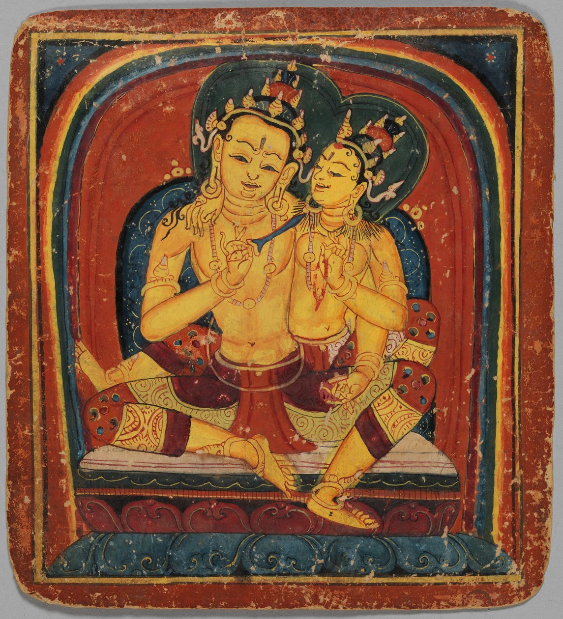 Einweihungskarte Tsakalis: Akashagarbha von Unbekannt