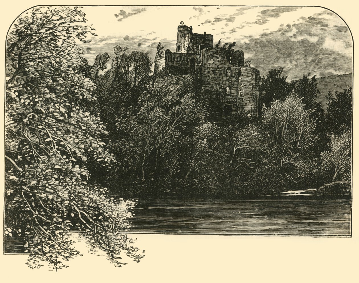 Invergarry Castle, 1898 von Unbekannt