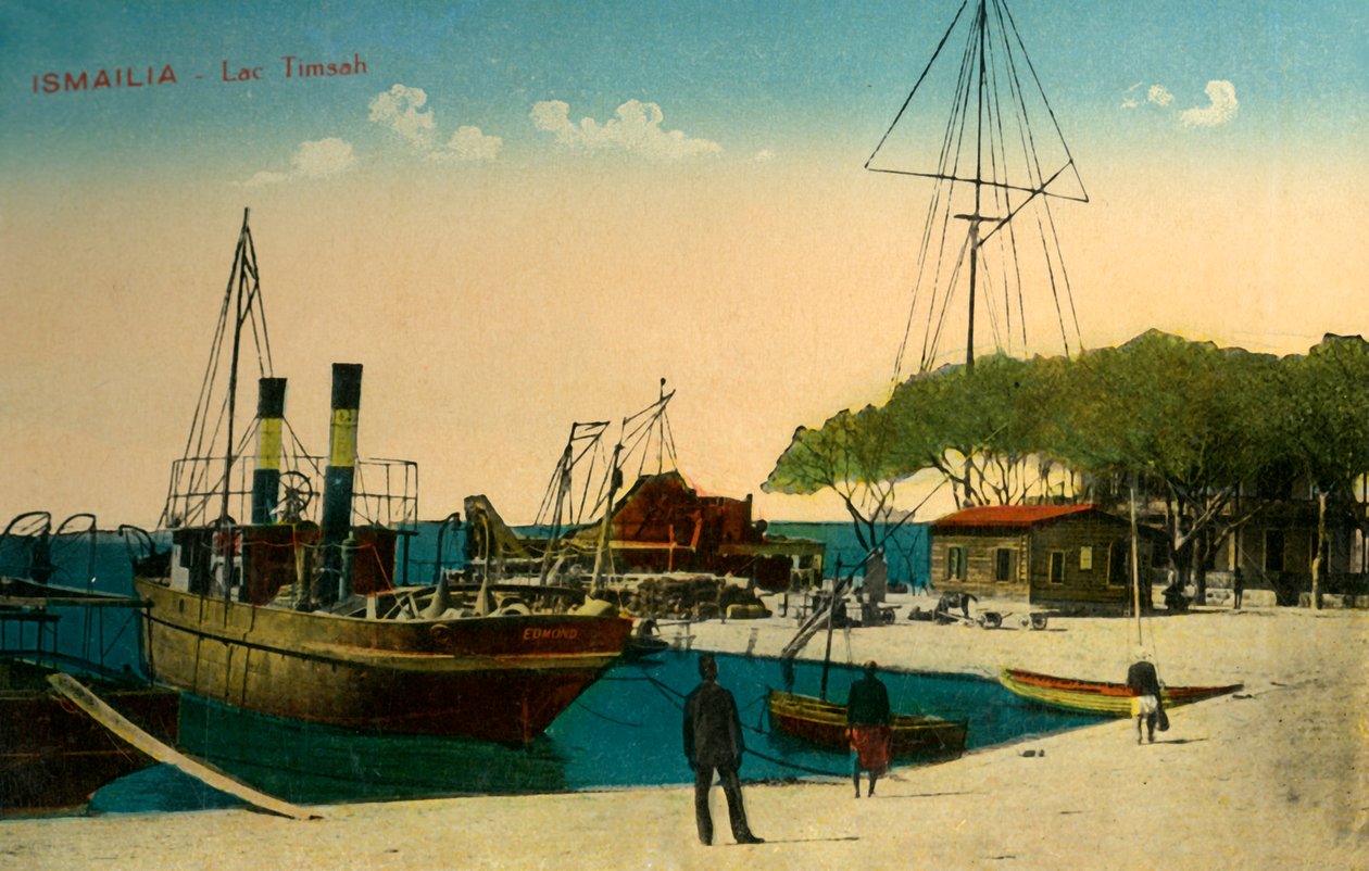 Ismailia - Lac Timsah, ca. 1918-1939 von Unbekannt