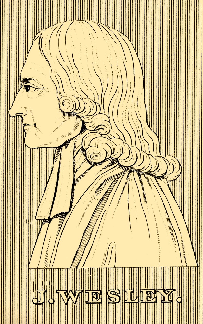 J. Wesley, 1703-1791, 1830 von Unbekannt