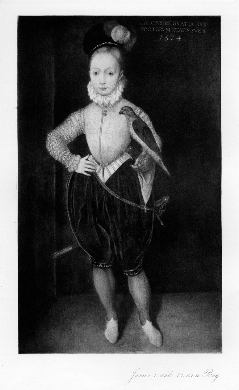 James I als Junge, 1907 von Unbekannt