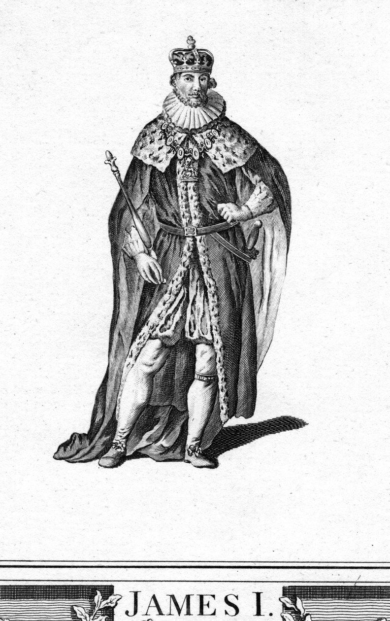 James I. von England von Unbekannt
