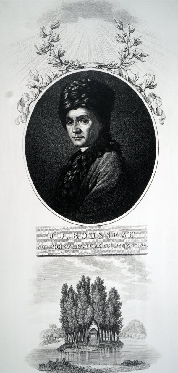 Jean-Jacques Rousseau von Unbekannt