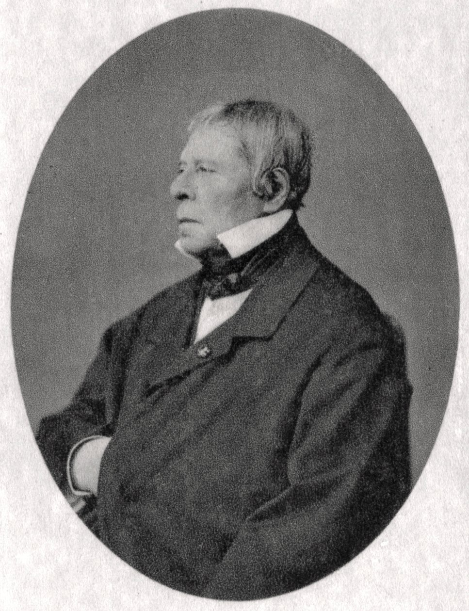 Jean Auguste Dominique Ingres, französischer neoklassizistischer Künstler, 1841 von Unbekannt