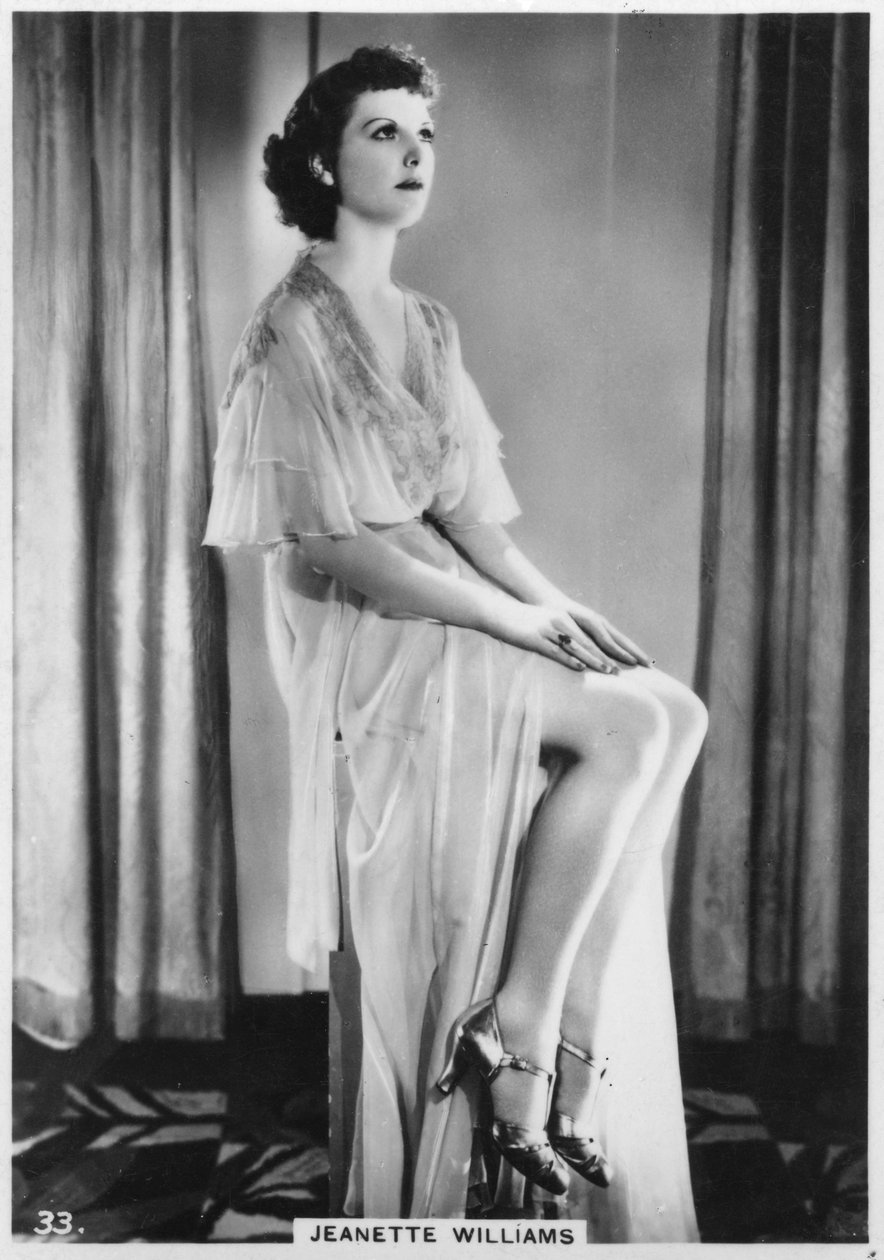 Jeanette Williams, um 1938 von Unbekannt