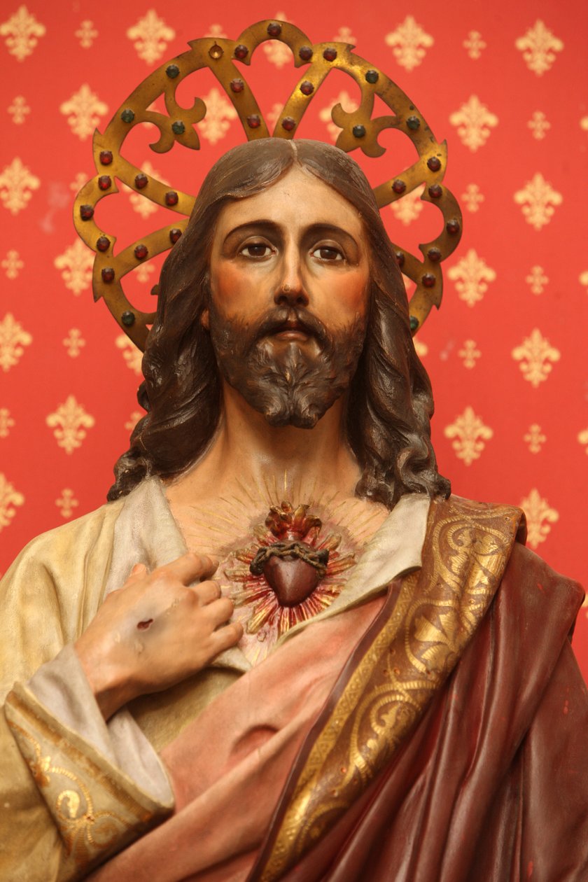 Jesus Skulptur in der San Jeronimo Kirche Madrid Spanien von Unbekannt