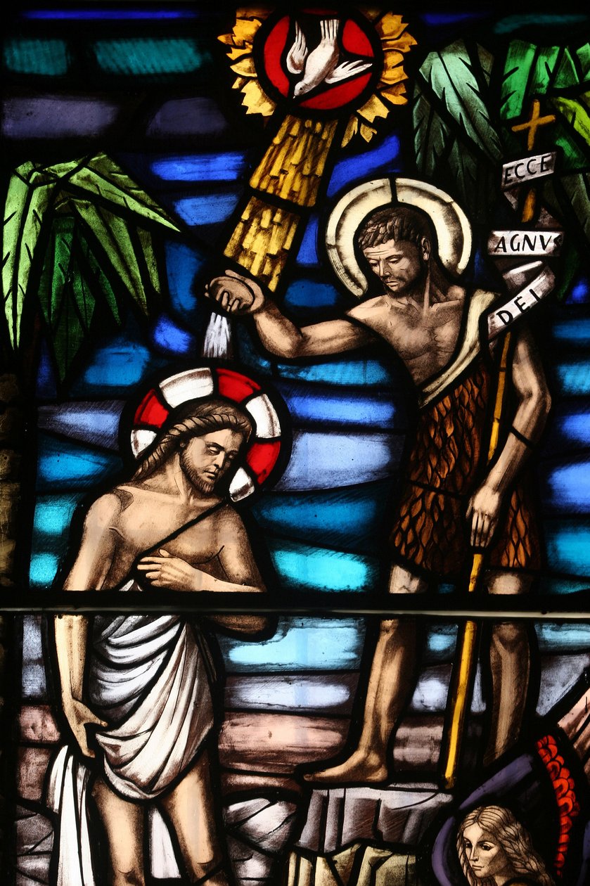 Jesu Taufe, Italien von Unbekannt