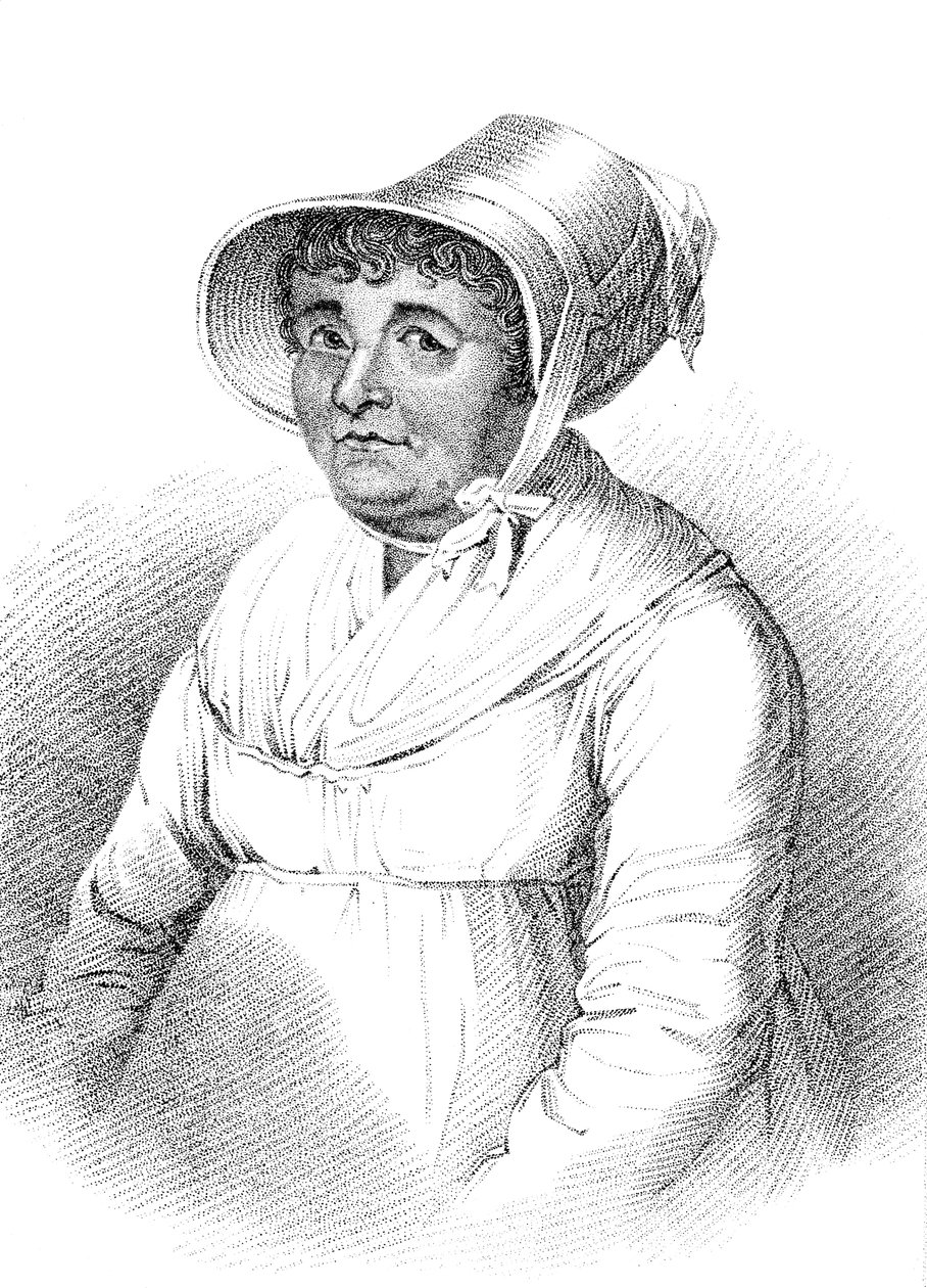 Joanna Southcott c1750-1814, englische Mystikerin und religiöse Fanatikerin von Unbekannt