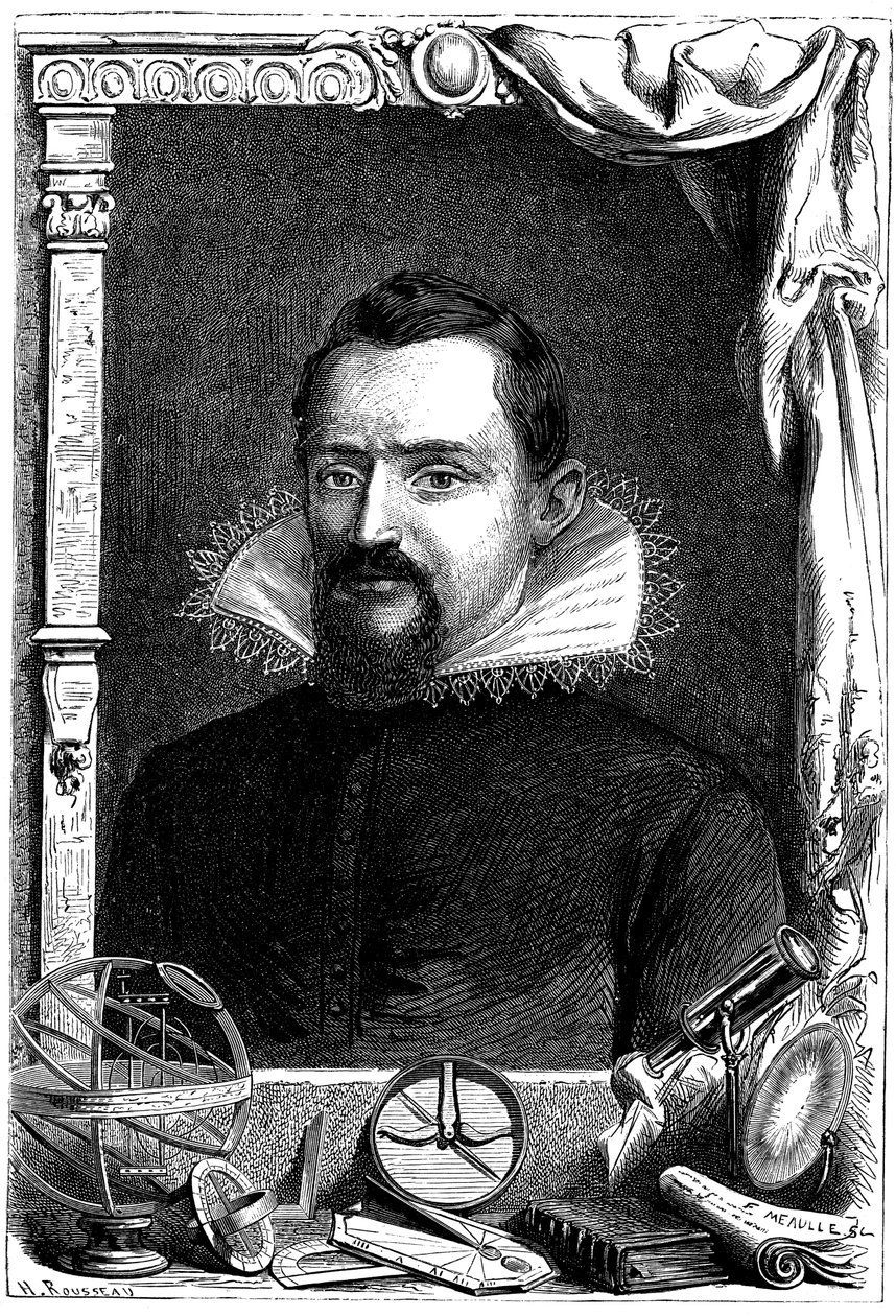 Johannes Kepler, deutscher Astronom, um 1600 von Unbekannt
