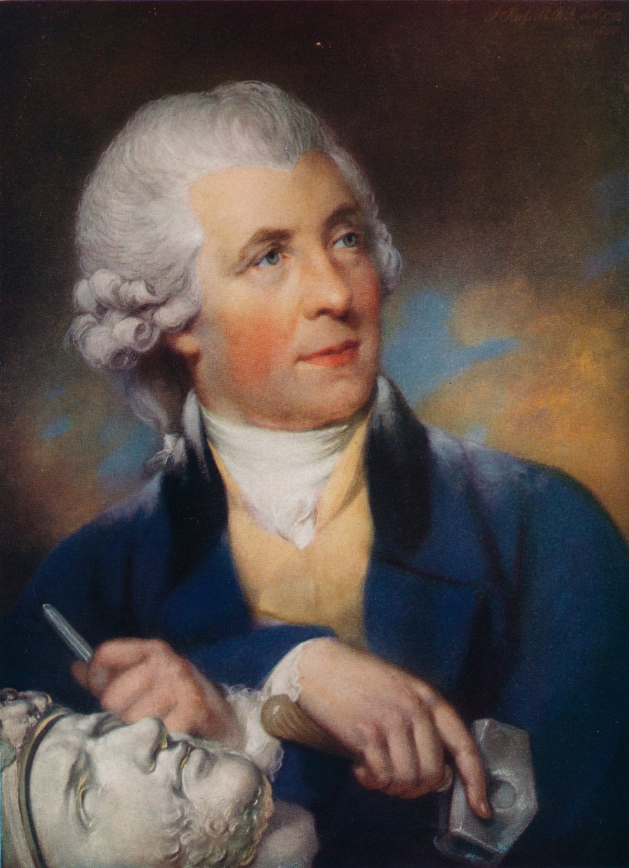 John Bacon 1740-1799, britischer Bildhauer, 1792, 1925 von Unbekannt