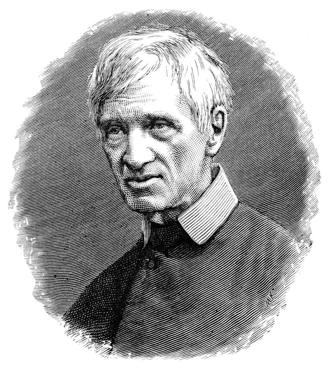 John Henry Newman, 1801-1890, 19. Jahrhundert von Unbekannt