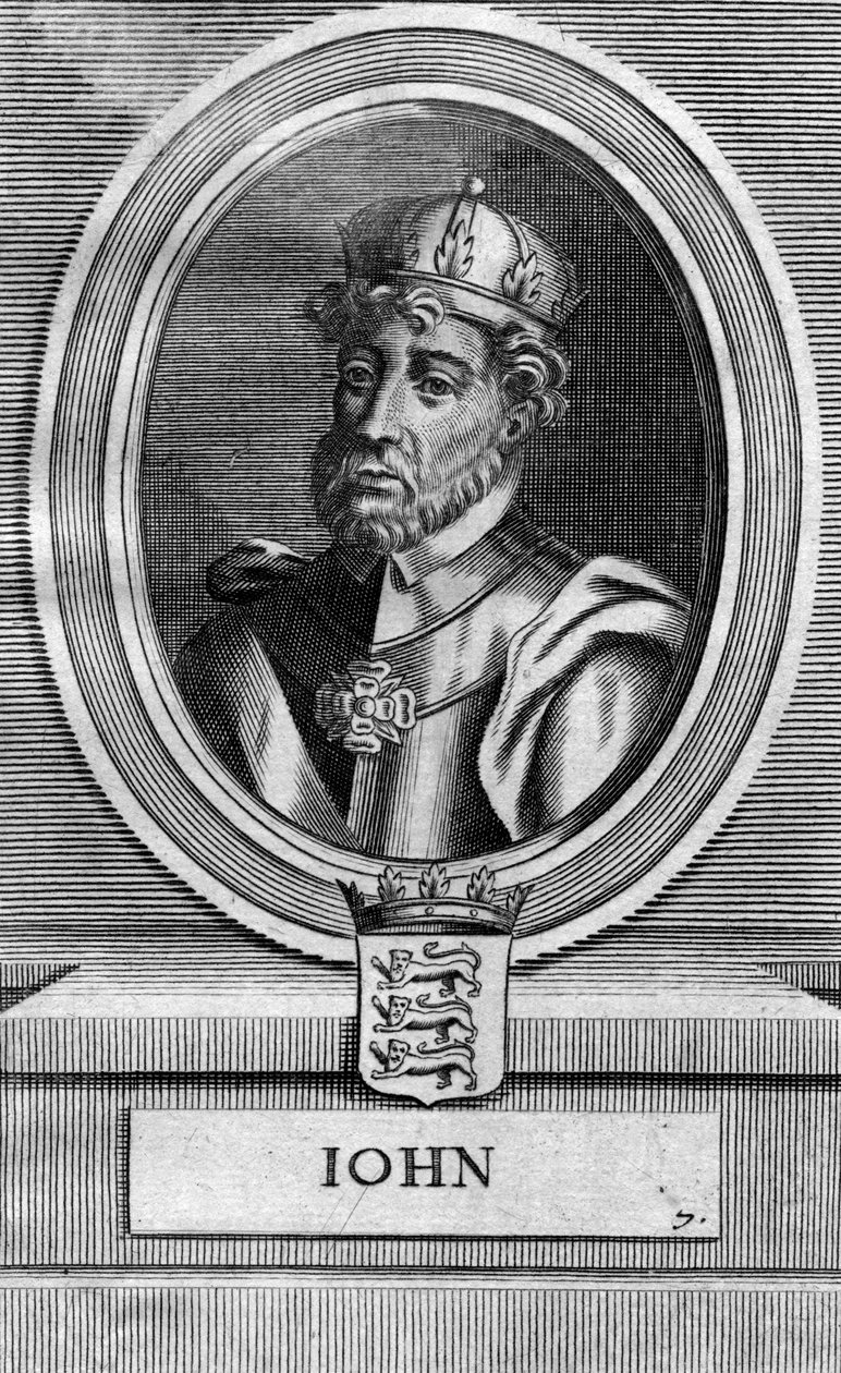 Johann von England, 1167-1216 von Unbekannt