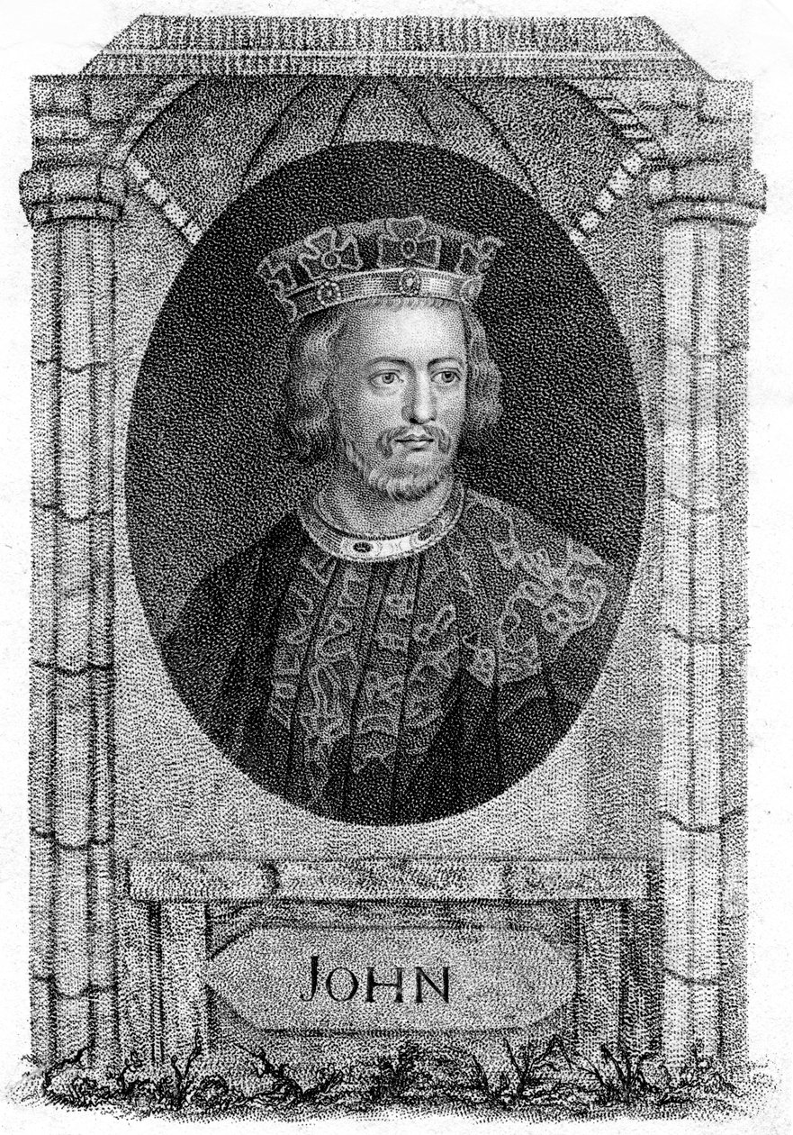 Johann von England, 1167-1216 von Unbekannt
