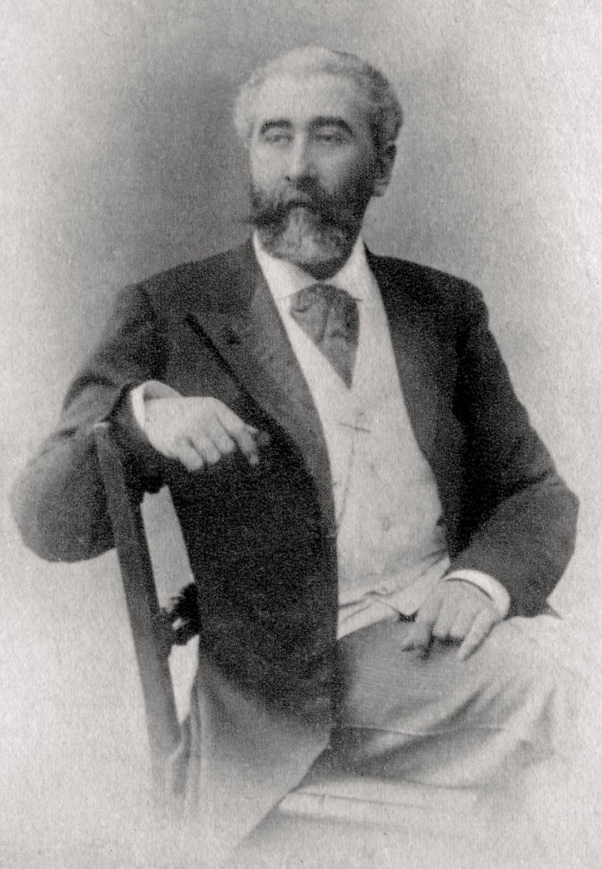 Jose-Maria de Heredia, kubanisch-französischer Dichter von Unbekannt
