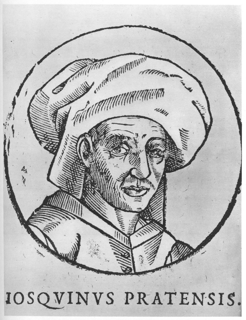 Josquin des Prez, franko-flämischer Komponist der Renaissance von Unbekannt
