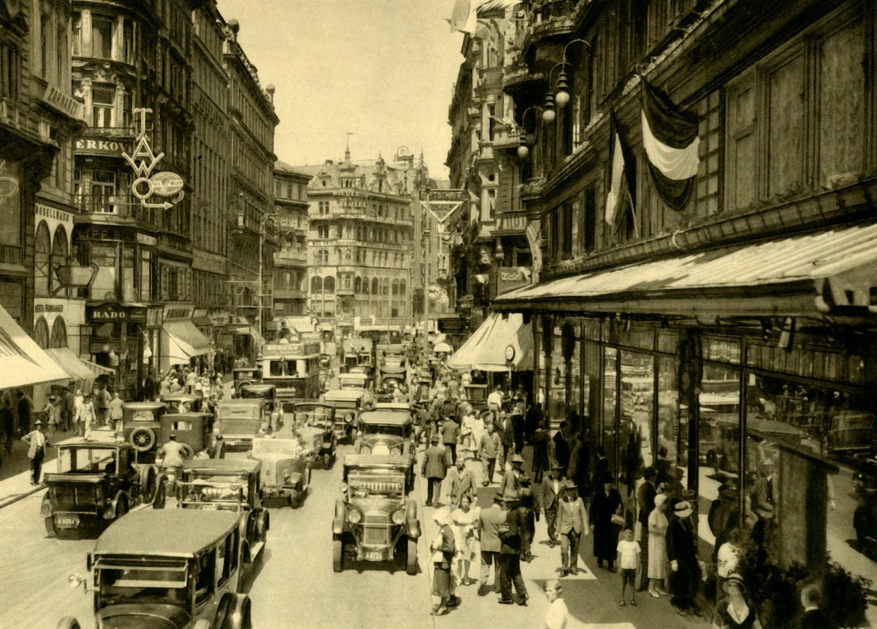Kärntner Straße, Wien, Österreich, ca. 1935 von Unbekannt