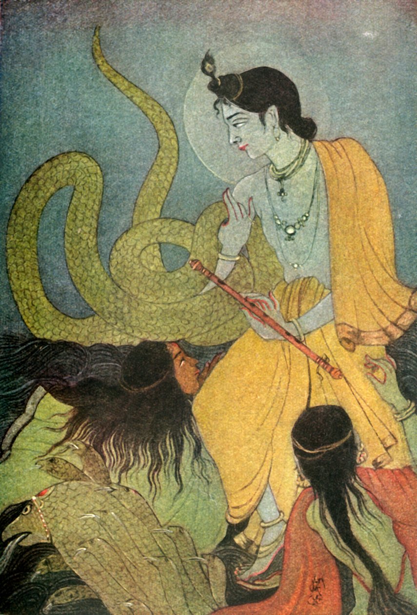 Kaliya Damana, 1920 von Unbekannt